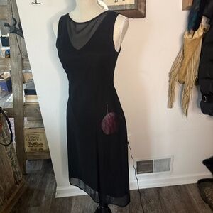 Vintage RONEN CHEN Layered Mesh Tulip Dress 2